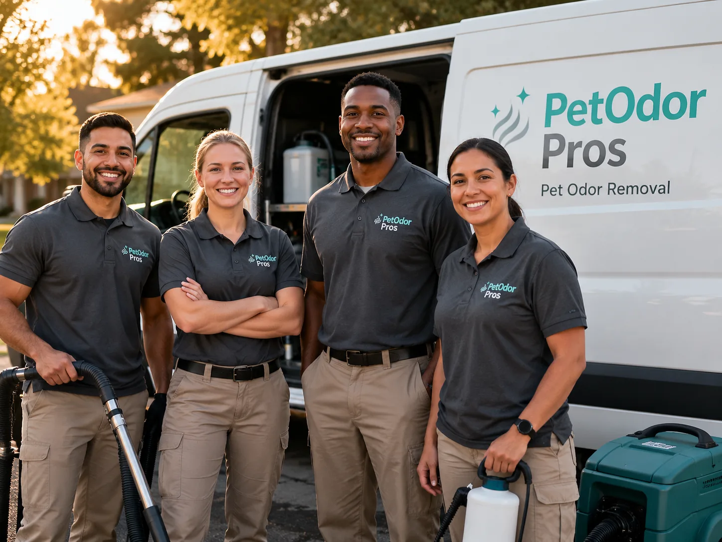 Pet Odor Removal team serving Hiltons, VA